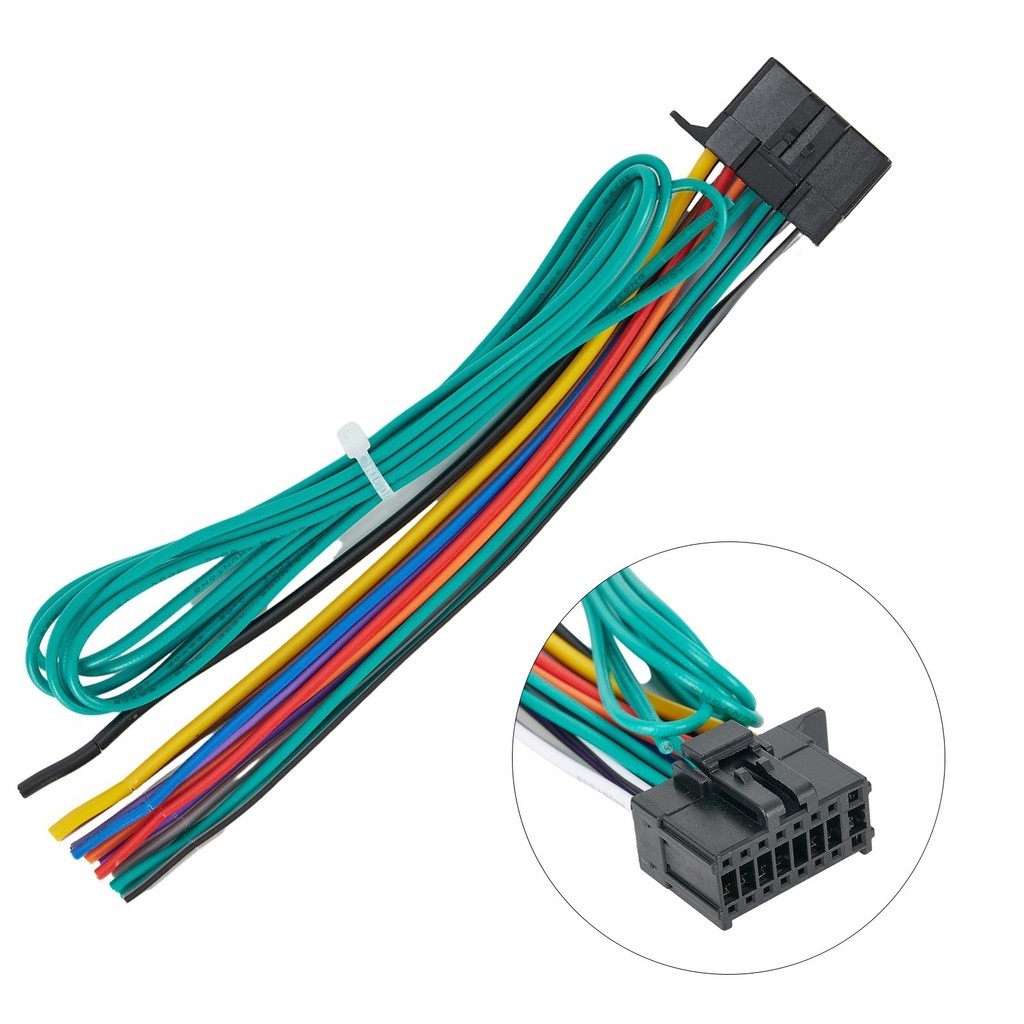 Crazsl~ 16-pin รถวิทยุสเตอริโอสายไฟสําหรับ 2010-up สําหรับ Pioneer DEH รุ่น