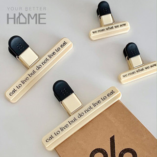 (พร้อมส่ง) ที่หนีบปากถุง ที่หนีบของ หนีบเอกสาร วัสดุเกรดพรีเ…