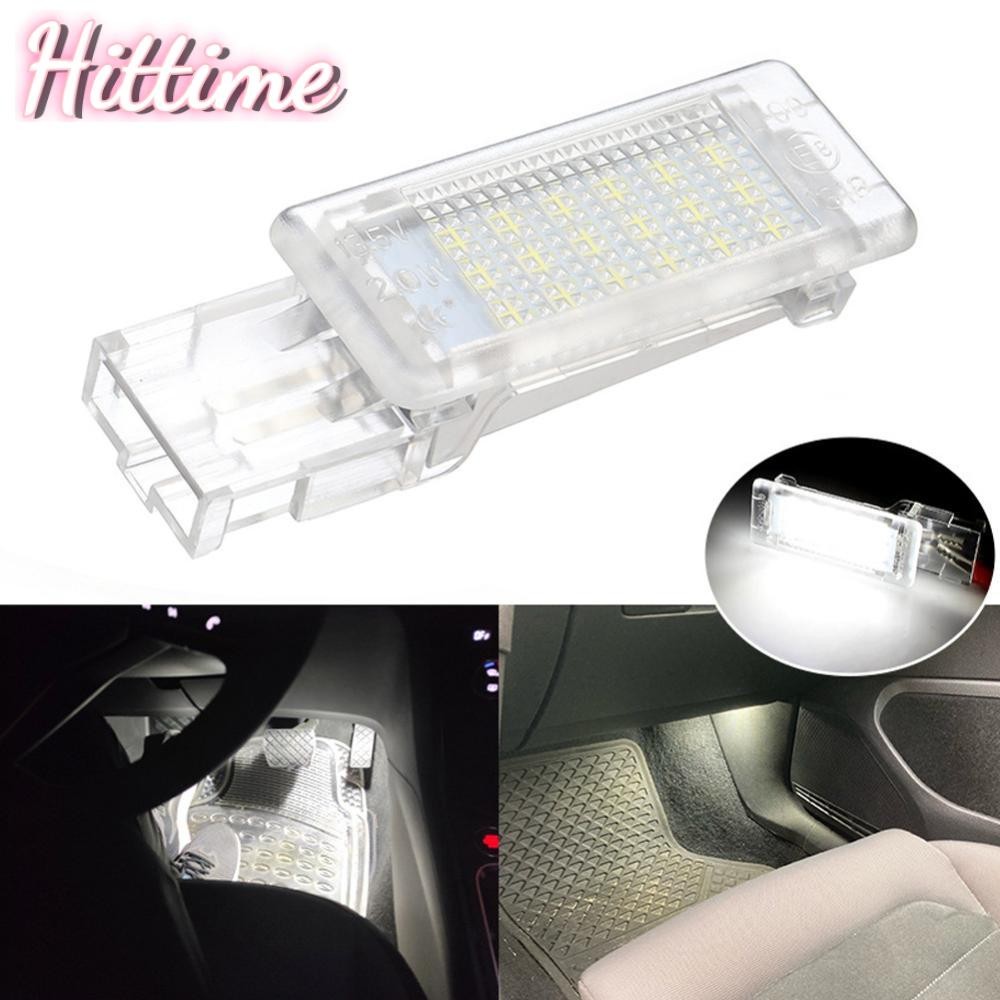 Hittime 1 PC รถ LED ภายใน Footwell Light Courtesy Footwell ภายใต้ประตูสําหรับ VW Golf 5/6/7 Plus Pol