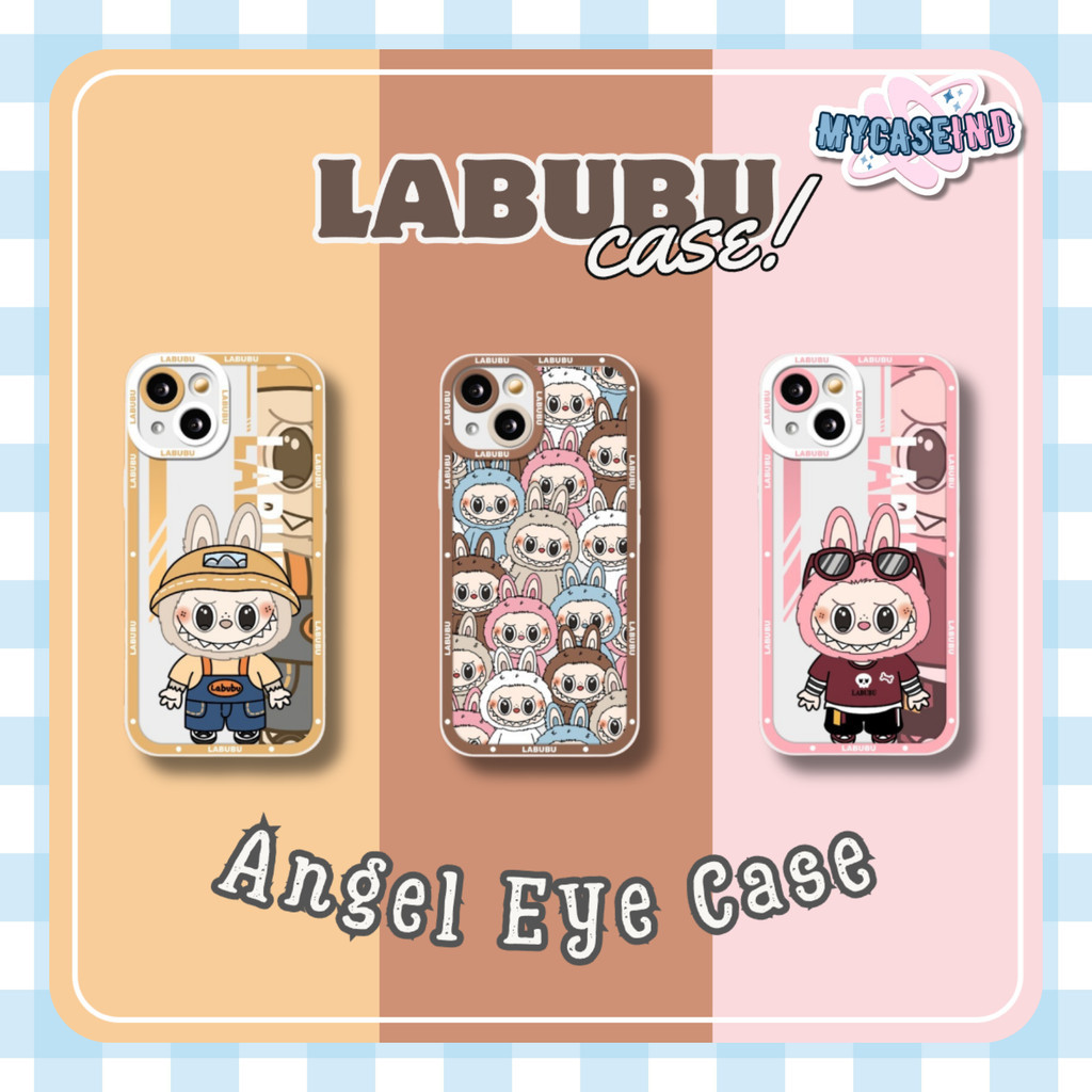 CUTE DOLL Angel Eye พิมพ์กรณี vivo y36 y27 4g 5g v27e y17s v27 v29e y28 y03 y18 v30 y81 y53 v15 z1 t