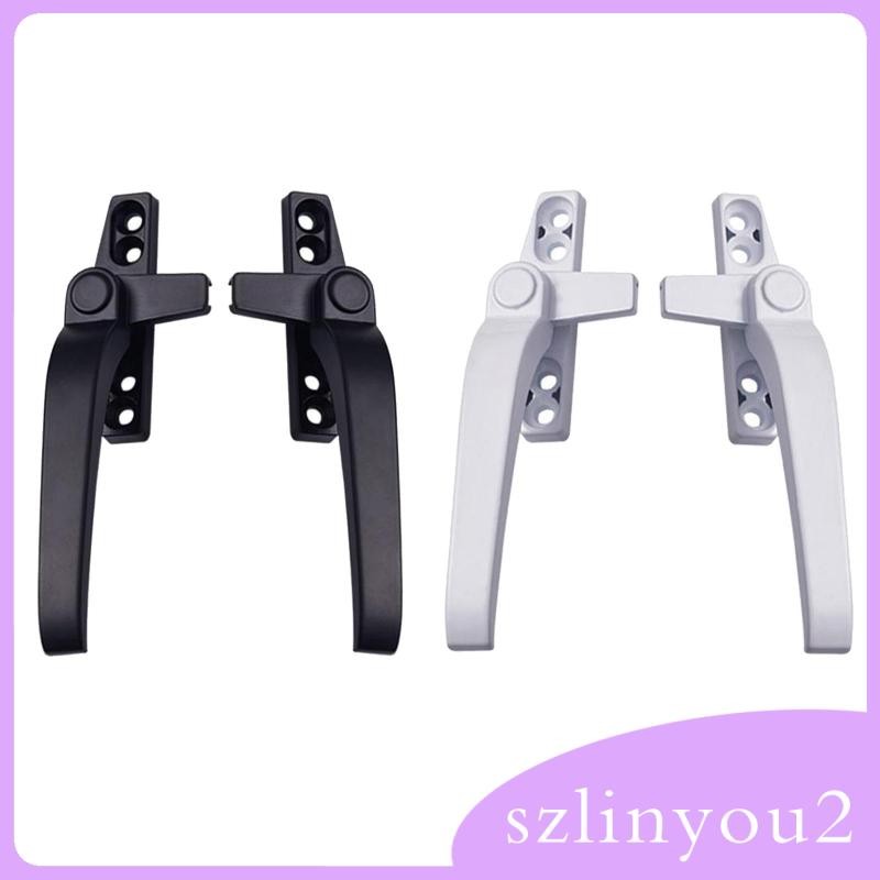 [ซลินยู2] เปลี่ยนหน้าต่างจับขวา/ซ้าย,ฮาร์ดแวร์หน้าต่างโลหะผสมสังกะสี,มือจับหน้าต่างคันโยกกรณีล็อคมือจับ ราคา ถูกที่สุด ดีลบีเคเค