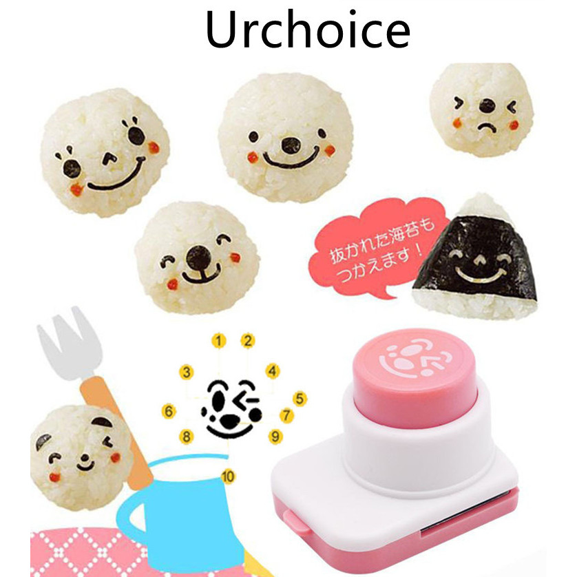 Seaweed Puncher เครื่องตัดสาหร่าย Bento อุปกรณ์เสริมข้าวปั้น Expressions Maker DIY ข้าวปั้น Bento De