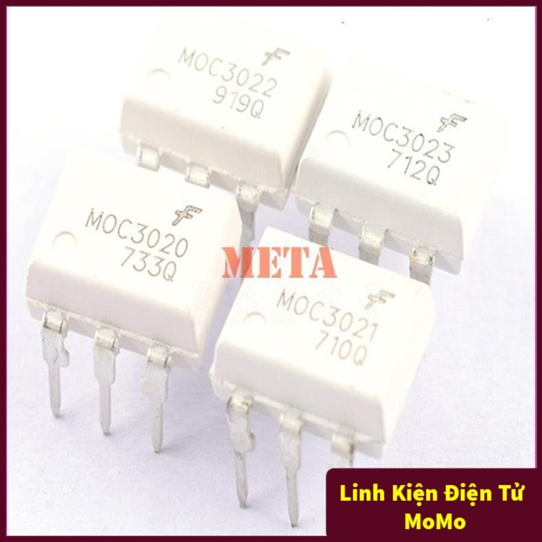 Moc3020 ของแท้, MOC3021, MOC3022, MOC3023, pin triac driver IC