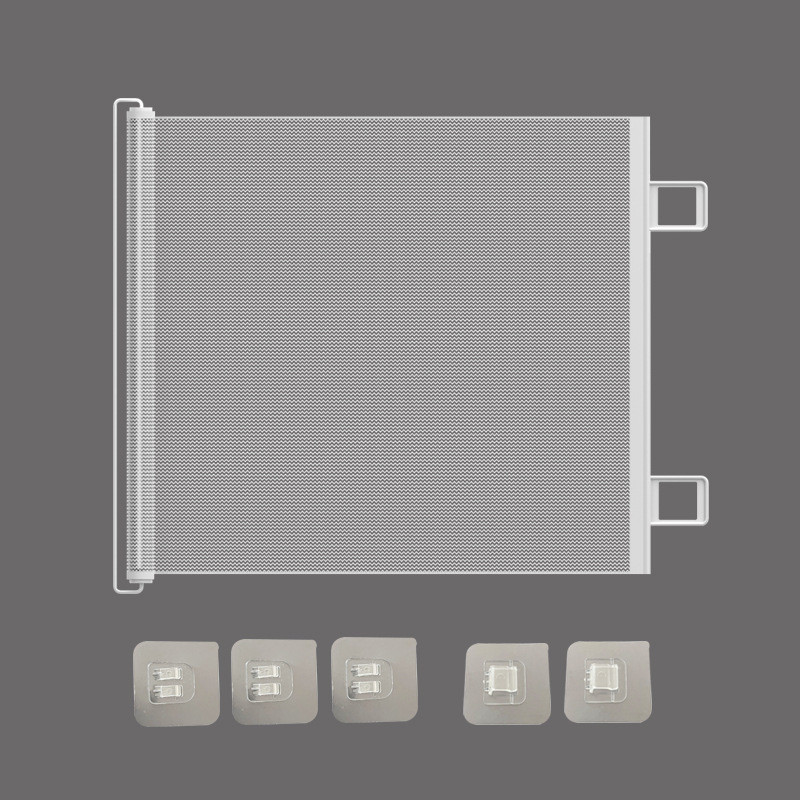 ที่กั้นสัตว์เลี้ยง ตาข่ายแยกสุนัข รั้วกั้นแมว ยืดหดได้ พับเก็บได้ ติดตั้งง่าย แข็งแรง น้ำหนักเบา รั้วกั้นหมา - รูปที่ 5