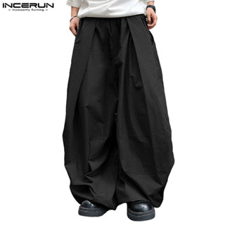 กางเกงขายาวเนื้อสีบริสุทธิ์สำหรับผู้ชาย