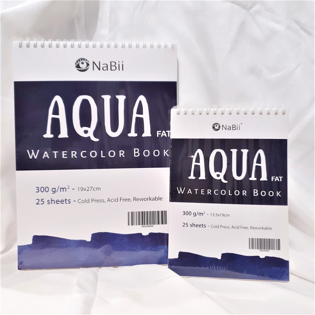 [ARBAT] หนังสือสีน้ํา Nabii Aquafat - A4