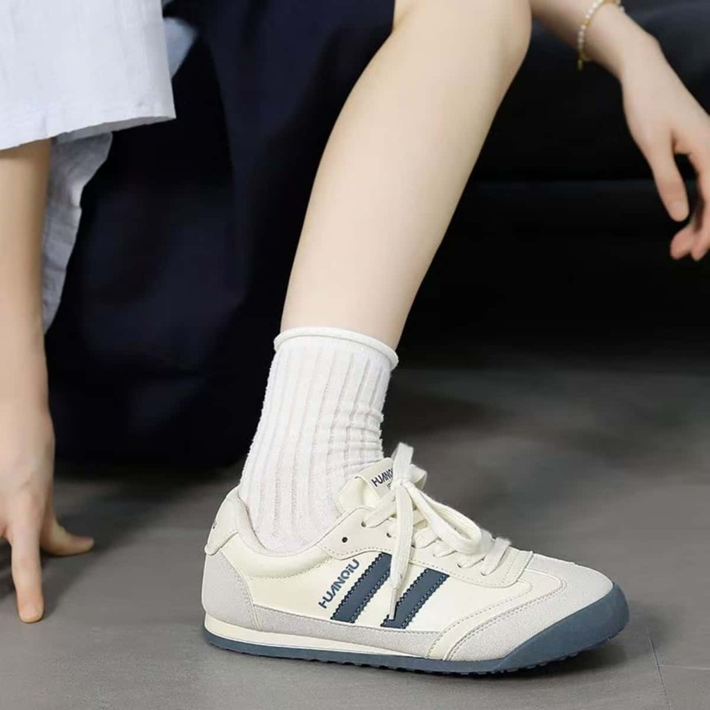 (มาใหม่) รองเท้ามัลติฟังก์ชันวินเทจ all-match รองเท้าผ้าใบสตรีลำลอง ดีไซด์สวยและใส่สบาย ไซส์ 36-45 - รูปที่ 2