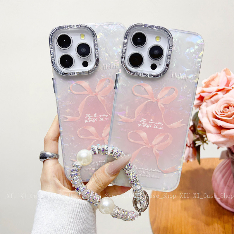 🌷เข้ากันได้กับ ไอโฟน16 ไอโฟน 15 Pro Max iPhone 13 ไอโฟน11 X XS XR กรณีโทรศัพท์น่ารัก เคสไอโฟน13 เคสไ