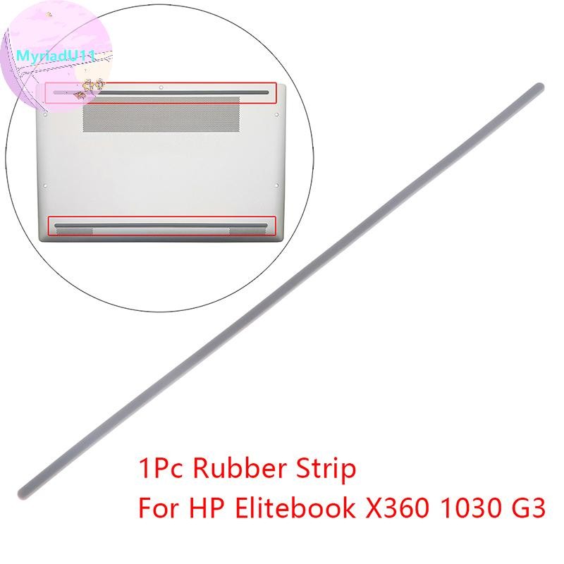 MyriadU 1 PC ยางแถบแล็ปท็อปด้านล่างฝาครอบเท้าสําหรับ Elitebook X360 1030 G3 ลื่นกันชนฟุตแถบ TH