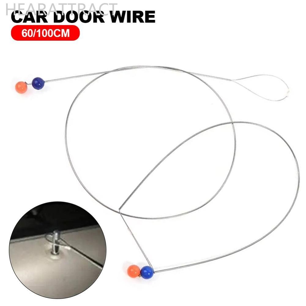 HEARATRACT 60 ซม./100 สแตนเลสสตีลรถประตูล็อคเปิดลวด Ball สําหรับเชือกดึงอัตโนมัติ D7O5