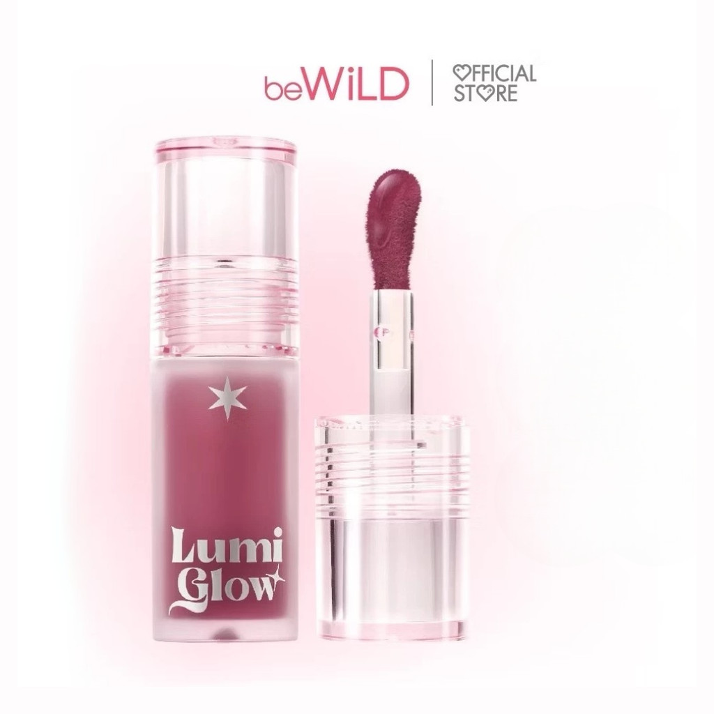beWiLD Lumi Glow Lip Oil บีไวลด์ ลูมิ โกลว์ ลิป ทินท์ ออยล์ มีให้เลือก 6 สี