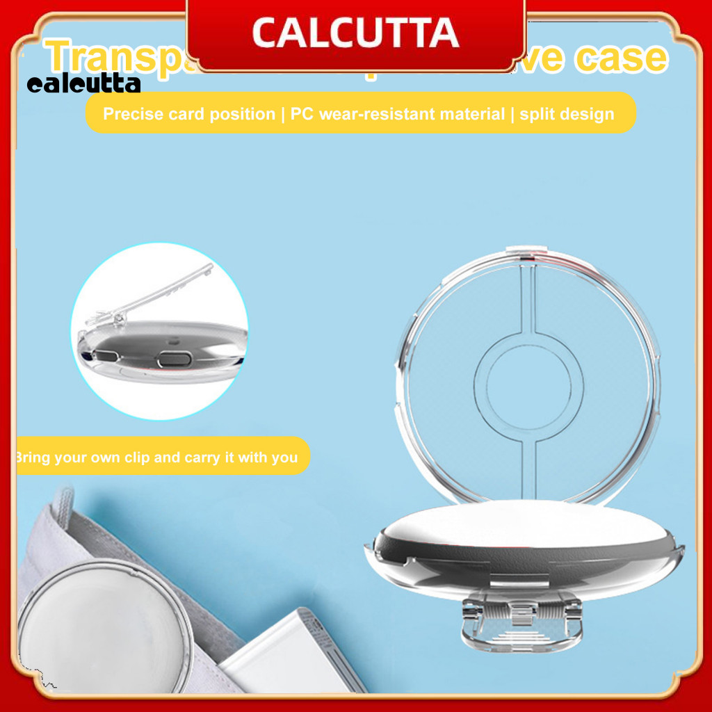 [calcutta] เคสกันน้ําสําหรับ Pokémon Go Plus Poké Ball Full Coverage เคสกันน้ําสําหรับ Pokémon Go Pl