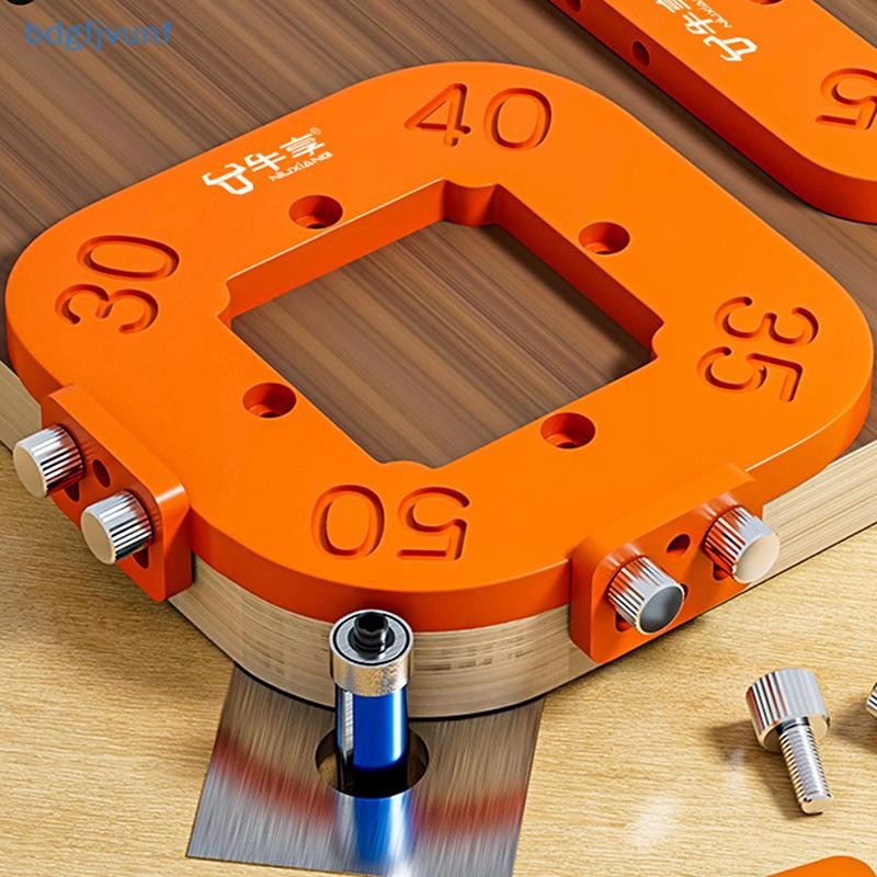 Bdgf 1 ชุด R10 R15 R20 R25 R30 R35 R40 R50 งานไม้ Router มุมรัศมีแม่แบบ Jig Arc มุมแม่แบบงานไม้เครื่องมือ TH
