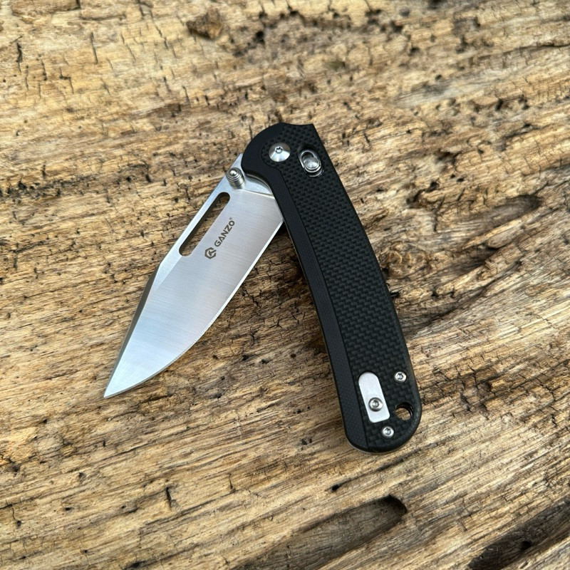 มีดทำอาหาร มีดพับGanzo G768 ของแท้ 100% ใบมีดเหล็ก D2 วัสดุด้ามจับG10