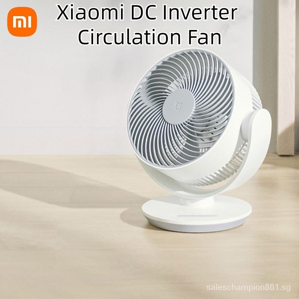 ส่งฟรี Xiaomi Mijia DC อินเวอร์เตอร์พัดลมหมุนเวียนอากาศพัดลมหมุนเวียนอากาศตั้งโต๊ะ3มิติอัตโนมัติปิดเ