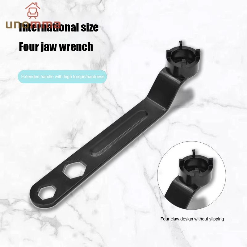 🎈ประแจ ประแจปรับสี่กรงเล็บ1ชิ้น,สิ่งที่แนบมาประแจปรับด้วยมือ,เครื่องมือถอดชิ้นส่วน unomma