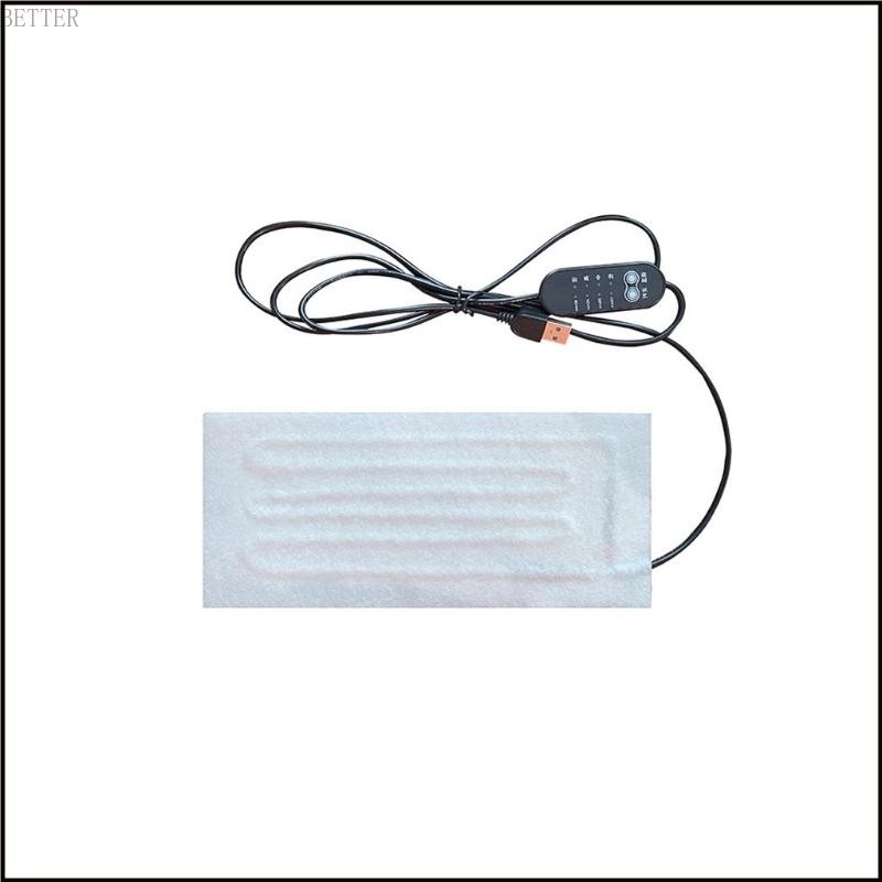Bett แผ่นทําความร้อนมืออุ่น 5V USB เครื่องทําความร้อนฟิล์มไฟฟ้าฤดูหนาว Fever ความร้อน