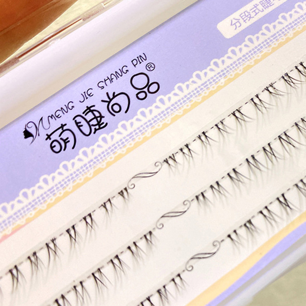 Single Cluster Lower Lashes Fluffy Wispy Fairy Hair Lashes สําหรับแต่งหน้าท่องเที่ยวธรรมชาติ