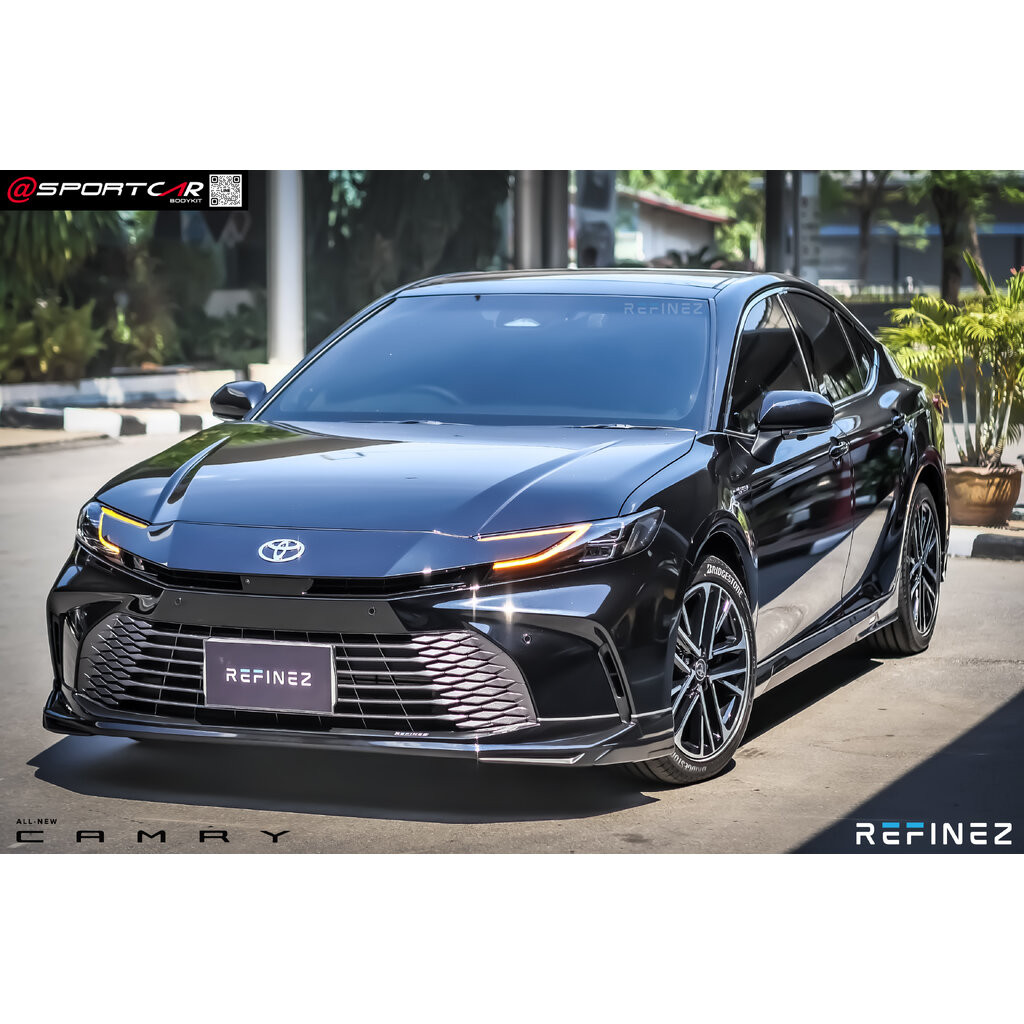 ชุดแต่ง New Camry 2024 2025 REFINEZ - Camry 2024 ใหม่ล่าสุด Toyota Camry HEV แต่งสวย สไตล์สปอร์ตหรู,