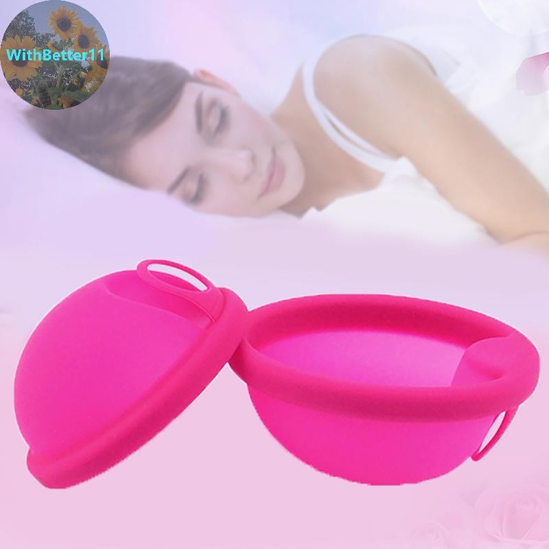 Better ประจําเดือนซิลิโคน Flat-fit Design ผู้หญิง Health Care สุขอนามัยถ้วยประจําเดือน Collector Extra-Thin TH