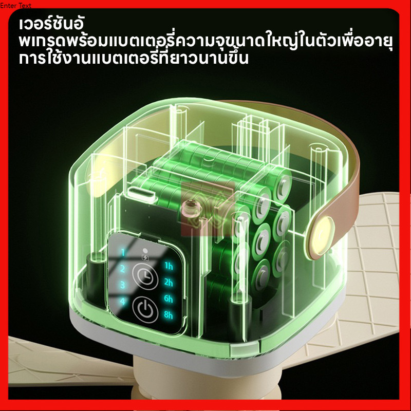 COD FAN-D02-2 พัดลม 3in1 พัดลมโคมไฟตั้งแคมป์ ลมแรงเงียบพัดลมไฟเต็นท์ มีไฟ แบตเตอรี่ใช้งานได้ยาวนาน ราคา ถูกที่สุด ดีลบีเคเค แกลเลอรีภาพที่ 3