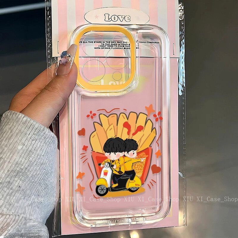 🌻เข้ากันได้กับ ไอโฟน16 ไอโฟน 15 Pro Max iPhone 13 ไอโฟน11 X XS XR 7p8p เคสโทรศัพท์เคสนุ่มน่ารัก เคสไ
