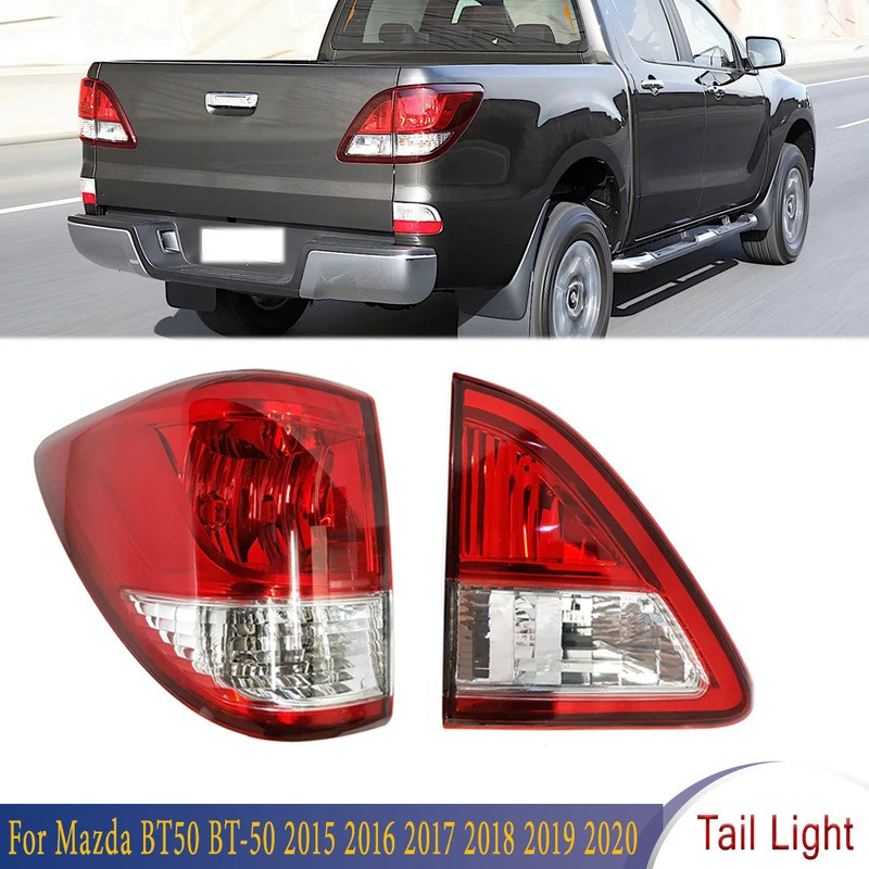 ด้านหลังกันชนไฟท้ายด้านหลังไฟเลี้ยวสัญญาณหมอกไฟเบรคสําหรับ Mazda BT50 BT-50 2015-2020 UL4J-51-3G0A U