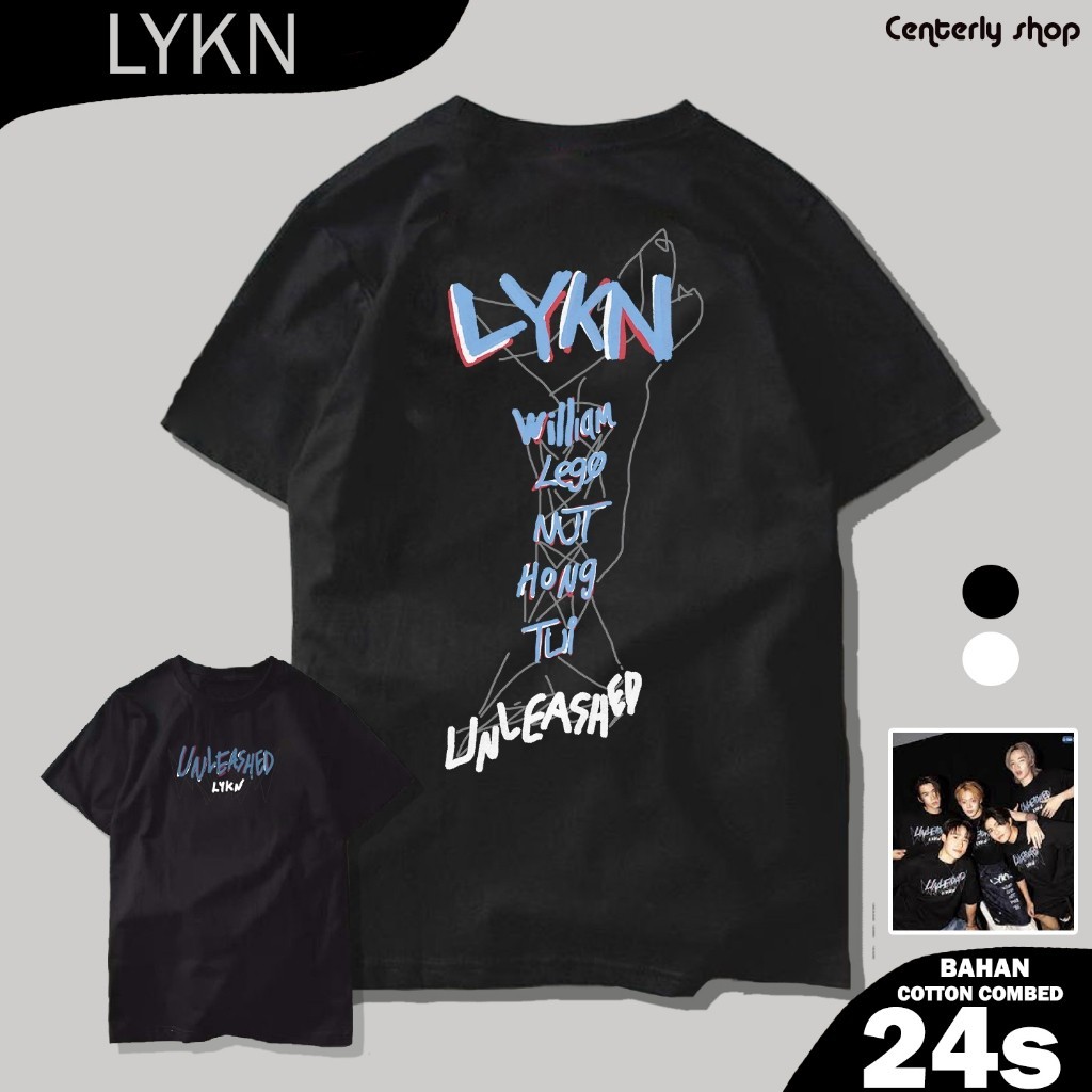 LYKN UNLEASHED CONCERT 2025 เสื้อยืดป๊อป