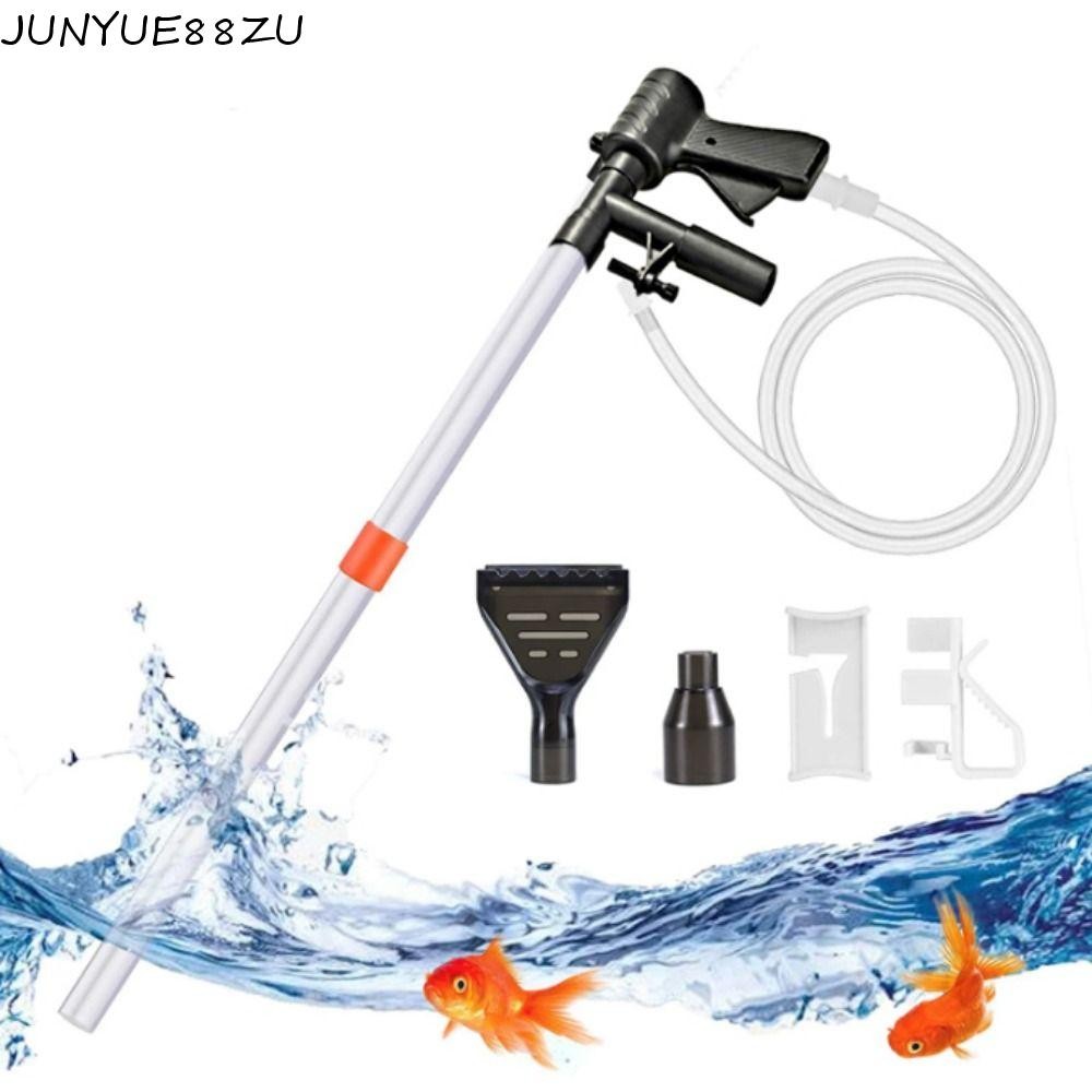 JUNYUE88ZU Aquariums เปลี่ยนน้ําท่อ,กึ่งอัตโนมัติถังปลาเปลี่ยนน้ํา Aquarium Gravel Cleaner,มัลติฟังก