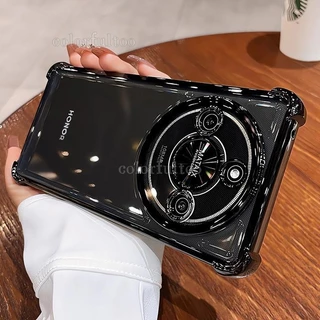 X9C 5G สีปลอกใสสําหรับ Honor X9C สมาร์ท HonorX9C X9d X6C HonorX7d 4G 5G Electroplate โปร่งใส TPU เคสโทรศัพท์กันกระแทกปลอกป้องกัน Anti-fall Soft ฝาหลัง