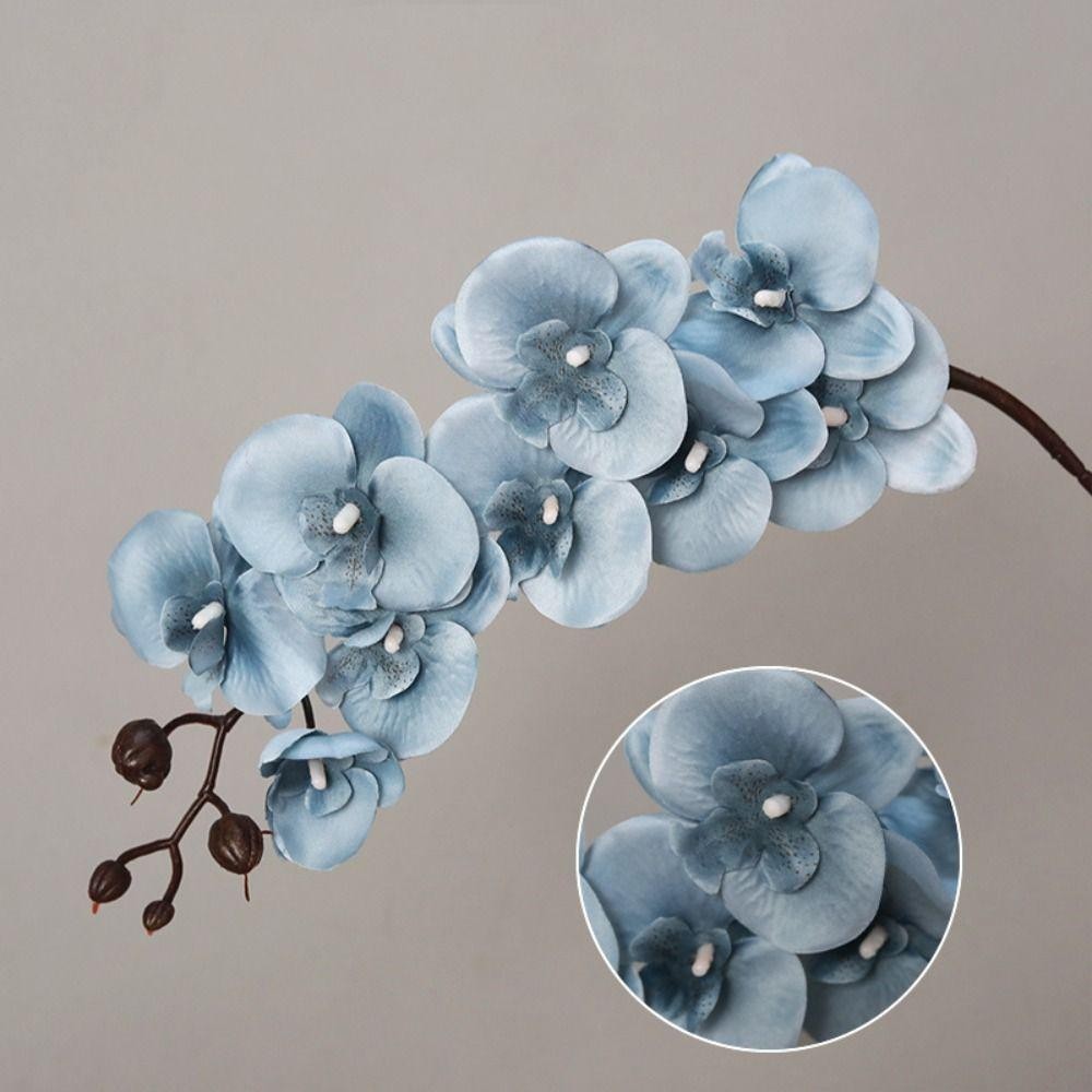 APPEAR กล้วยไม้ผีเสื้อจําลอง 9 หัว 69 ซม. ดอกไม้ประดิษฐ์ - รูปที่ 6