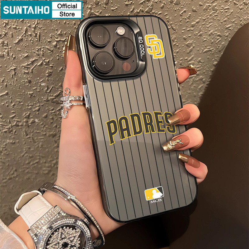 Suntaiho คุณภาพสูงโลโก้ภาษาอังกฤษรูปแบบเคสโทรศัพท์สําหรับ Iphone 16 15 14 13 12 11 Pro Max TPU ซิลิคอนนุ่มพรีเมี่ยมกันกระแทกปกหลัง