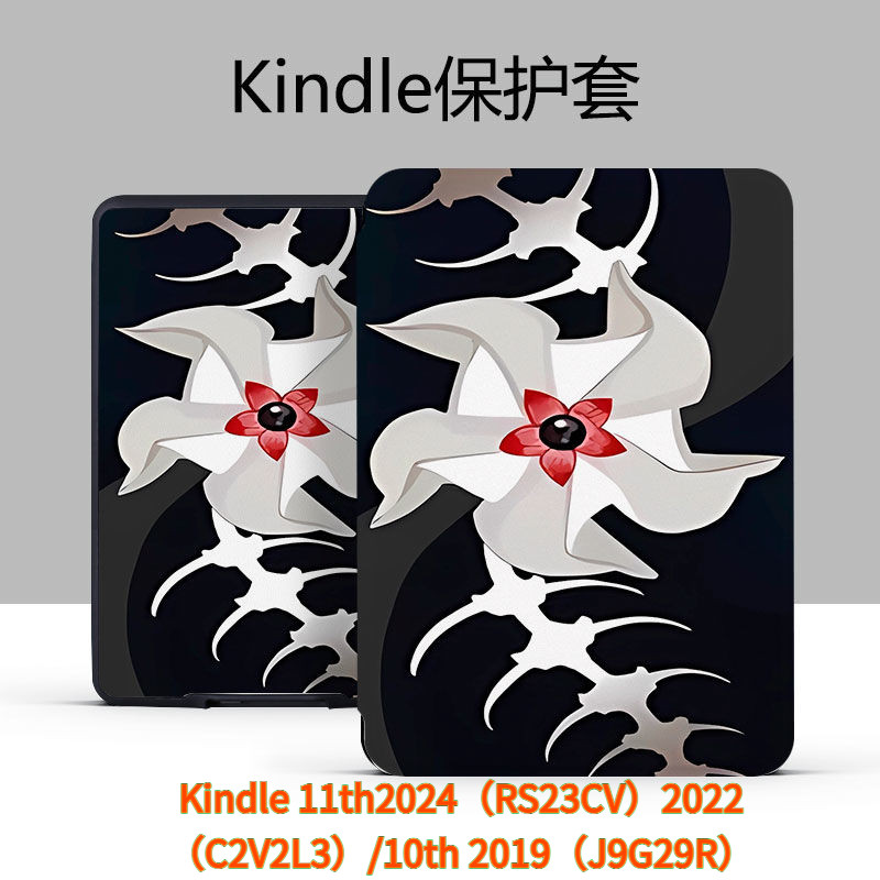 Kindle 11th2024 (RS23CV) 2022 (C2V2L3)/10th 2019 (J9G29R) 6 นิ้ว Sleep Wake-up Protective Case Windm