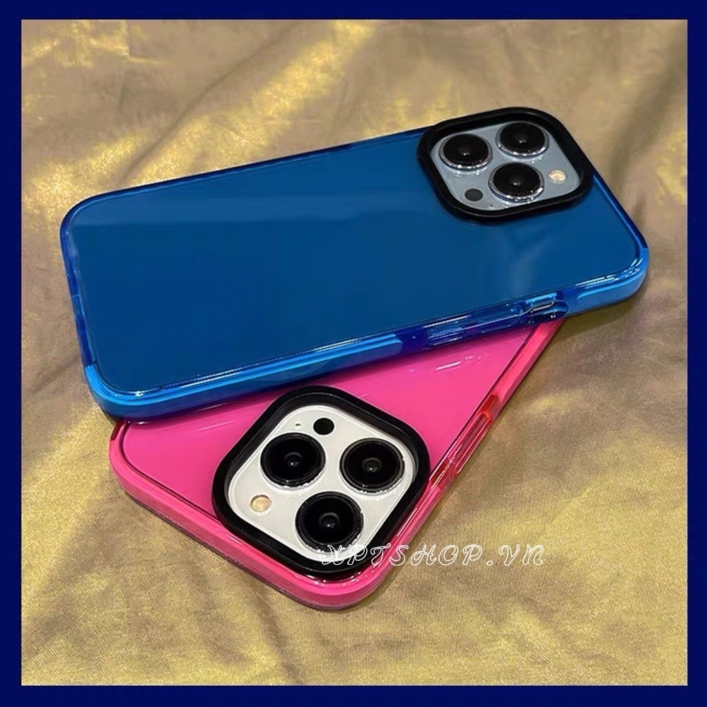 Simple Dual Color Edgeเคสโทรศัพท์สําหรับiPhone 17 Pro Max 17 Air 16 Plus 15 Pro Max 14 13 12 11 Pro Maxกันกระแทกป้องกันปลอก