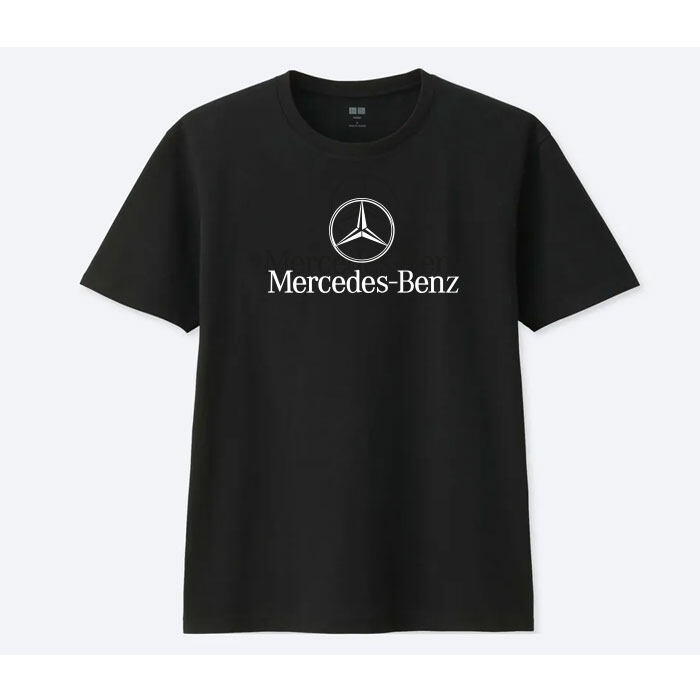เสื้อยืด Mercedes Benz เสื้อยืด Benz Cotton 100% เสื้อยืดโลโก้รถยนต์