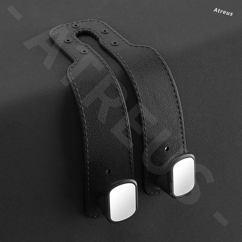Toyota GR ตะขอแขวนเบาะหลังรถยนต์ รถที่นั่งกลับ Hook รถหนัง Double Hook ที่นั่งด้านหลังแขวนสําหรับ Toyota Prius Fortuner Corolla Cross CHR Camry Wish Vios Veloz Estima Sienta Yaris Ativ Altis Hilux Revo bZ4X Hiace