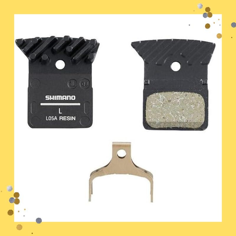Shimano (SHIMANO) Repair Parts Disc Brake Pad L05A-RF Resin with fins, 1 pair EBPL05ARFA