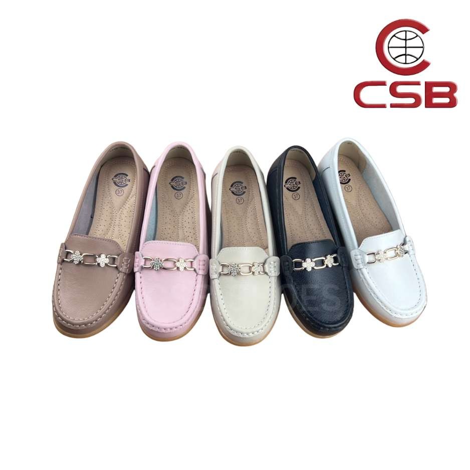 CSB รุ่น XX92-691 รองเท้าแฟชั่นผู้หญิง  ด้านหน้าติดอะไหล่เงินตกแต่งด้วยคริสตัส ราคา ถูกที่สุด ดีลบีเคเค แกลเลอรีภาพที่ 6
