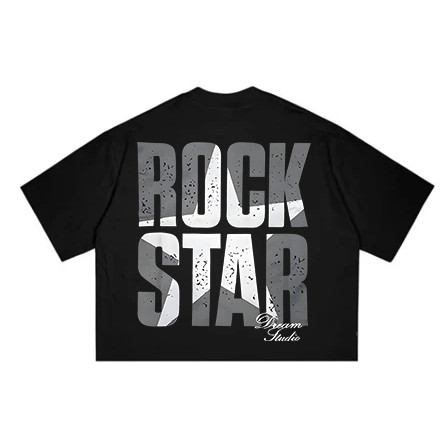 TREND Kaos Shop เสื้อยืด Cotton & Nylon Combat 24s BOCKSTAB รูป BLACK Street สไตล์ tee