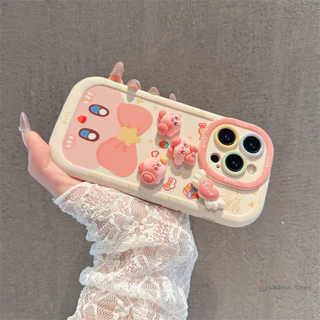 เคสไอโฟน DIY คิร์บี้สุดน่ารัก สำหรับ IPhone 15 11 12 13 14 PRO MAX 6 7 8 14 15 Plus XR XS MAX 8Plus 14Plus 15Plus PFK784