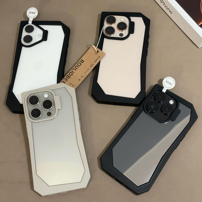 เคสโทรศัพท์กรอบไม่สม่ําเสมอเหมาะสําหรับ iPhone11/12/13/14/15/16 12Promax 11Promax 12Pro 14plus 15Promax 5FDA