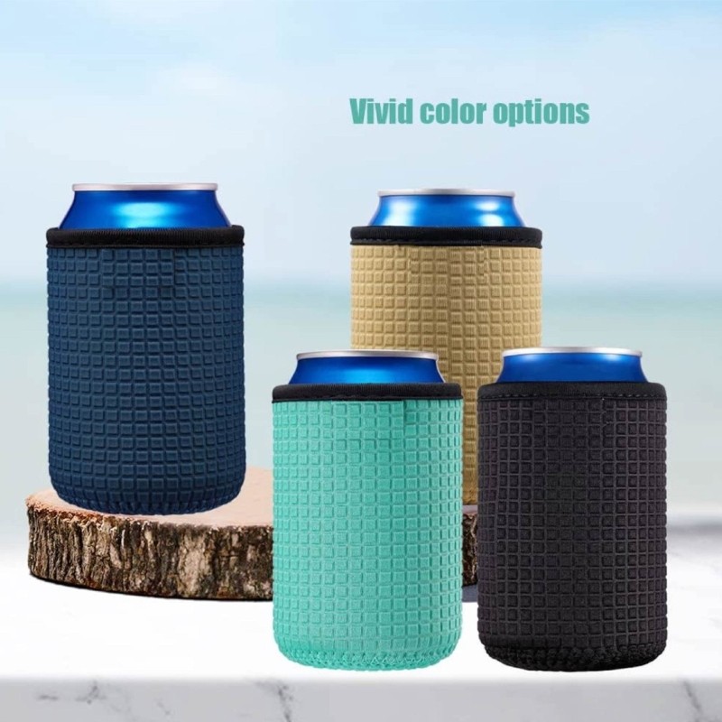 12OZ Standard Can Insulated Cover Portable Cup Sleeve Drink Decoration Enduring
