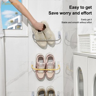 ครอบครัว> 1ชิ้นที่เรียบง่ายชั้นวางรองเท้าติดผนังห้องน้ํารองเ…