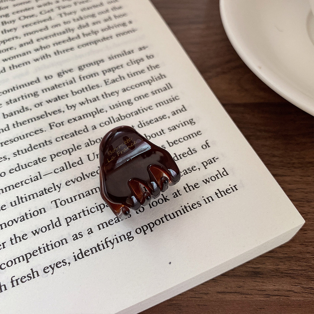 คลิปผมสไตล์เกาหลีน่ารัก ขนาดเล็กทรงย้อนยุค จากวัสดุอะซิเตท ออกแบบเป็นรูปลายปลาฉลาม เพื่อตกแต่งทรงผมเหมือนเจ้าหญิงหรือใช้เป็นเครื่องประดับ - รูปที่ 6