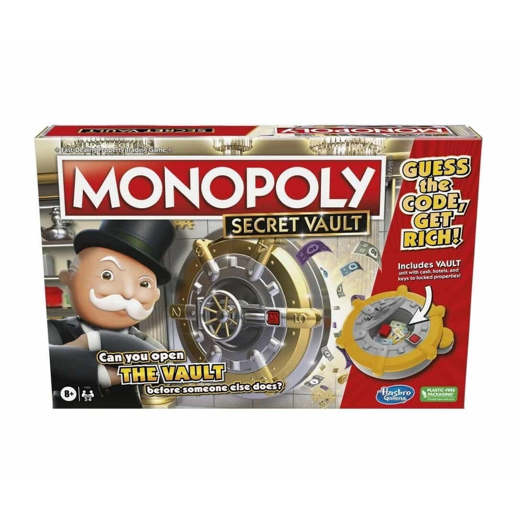 Monopoly Secret Vault เกมกระดานการซื้อขายทรัพย์สิน