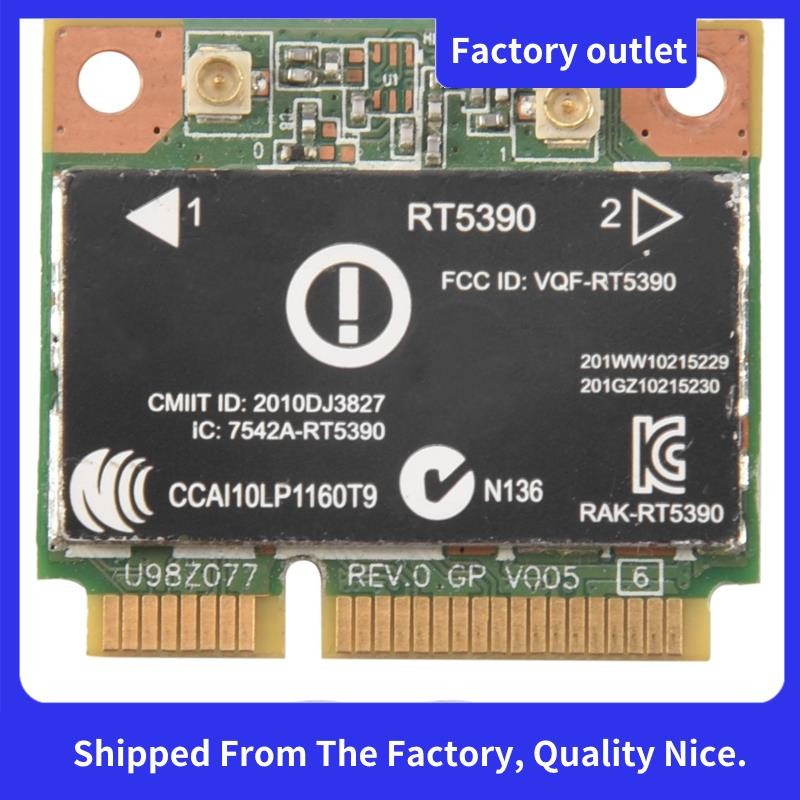 RT5390 Half Mini PCIIE อินเทอร์เฟซ 802.11B/G การ์ดเครือข่ายไร้สายอะแดปเตอร์ WiFi สําหรับคอมพิวเตอร์