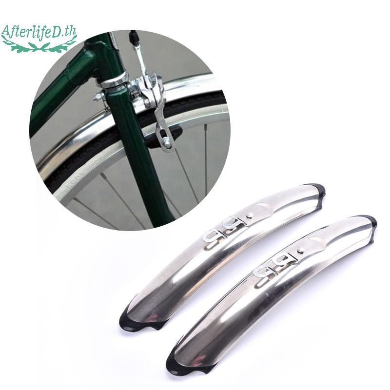 .AF Retro Bike บังโคลนหน้าและหลัง สำหรับ 700c และ 27 สแตนเลส จักรยานเสือหมอบ Mudguards