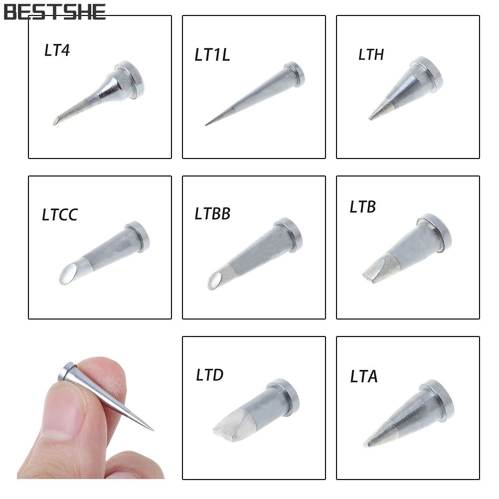 [bestshe] ปลายหัวแร้ง 1 ชิ้นสําหรับ Weller WSD81 WD1000 WSP80 WP80 สําหรับสถานีบัดกรี LT