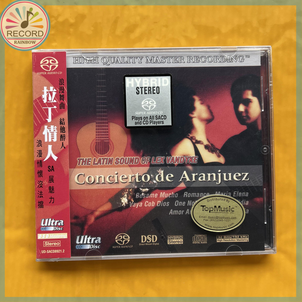The Latin Sound Of Lex Vandyke Concierto de Aranjuez Original CD Album [Sealed] Brand New-TH2