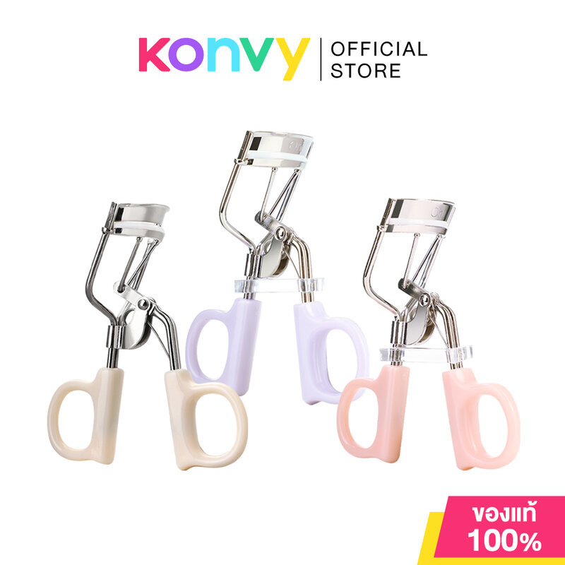 Oni Eyelash Curler 1pc โอนิ ที่ดัดขนตาคุณภาพดีขนาดเหมาะมือ (White/Purple/Pink)